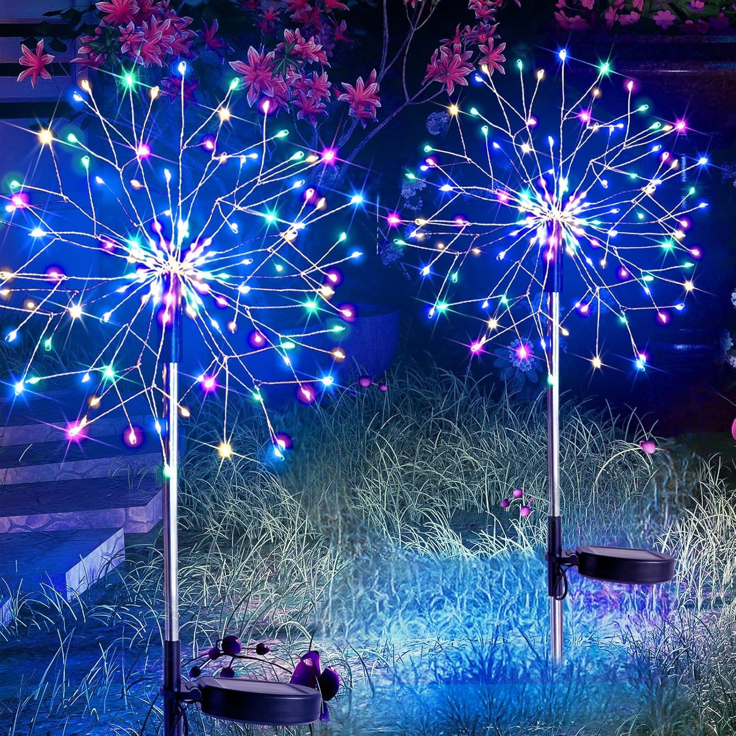 Solar Garden Fireworks Light 150LED Light