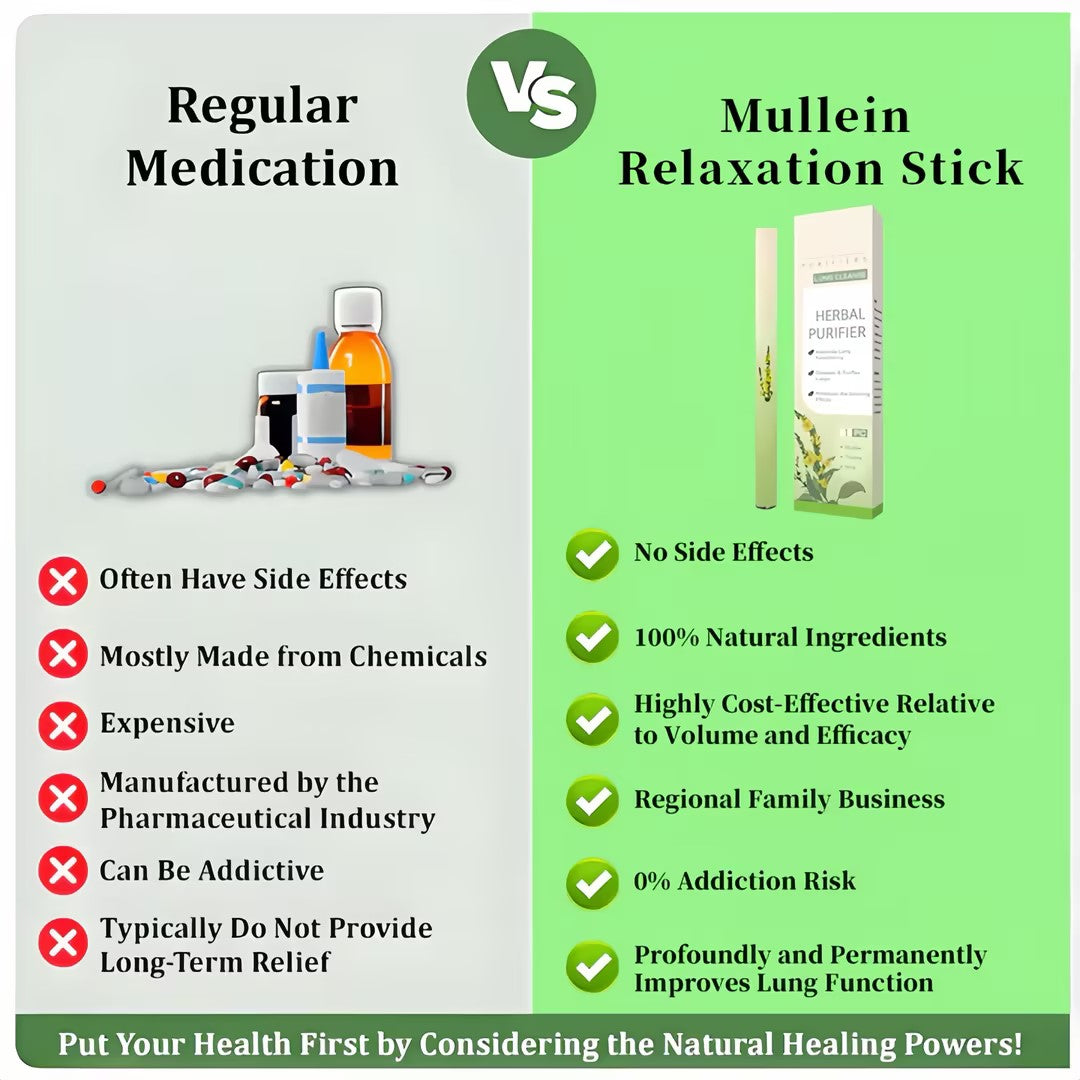 đ„đ„Final 3 Hours: 60% OFF Mullein Relaxation Stick â Soothes Lungs, Detoxifies, Freshens Breath