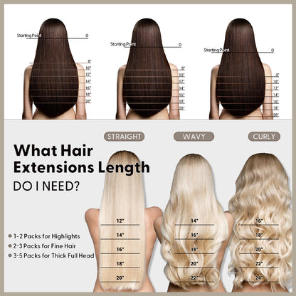 🔥BIG SALE - 50% OFF🔥Seamless Injected Hand-Tied Invisible Tape In Hair Extension -- 100% VIRGIN HUMAN HAIR / 10 PCS