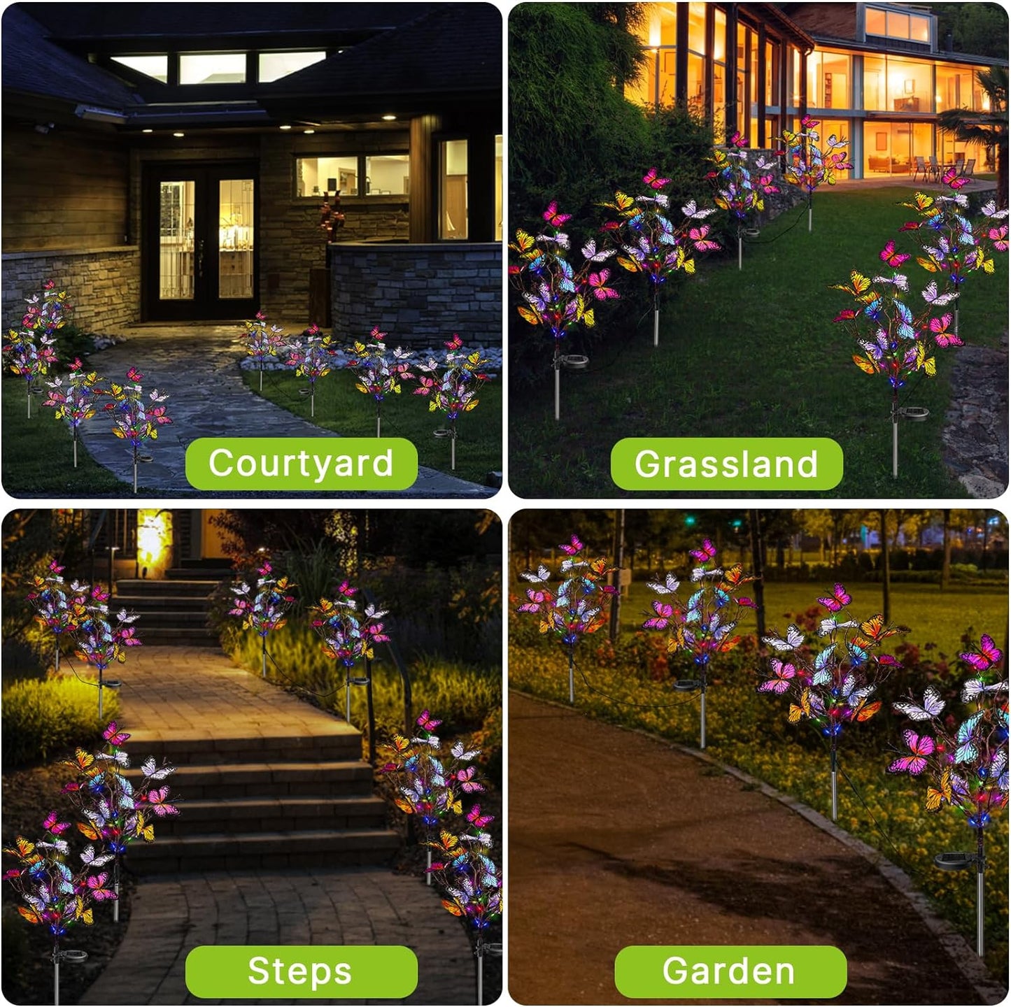 🔥Hot Sale- 49% OFF🦋Solar Outdoor Butterfly Lights💐
