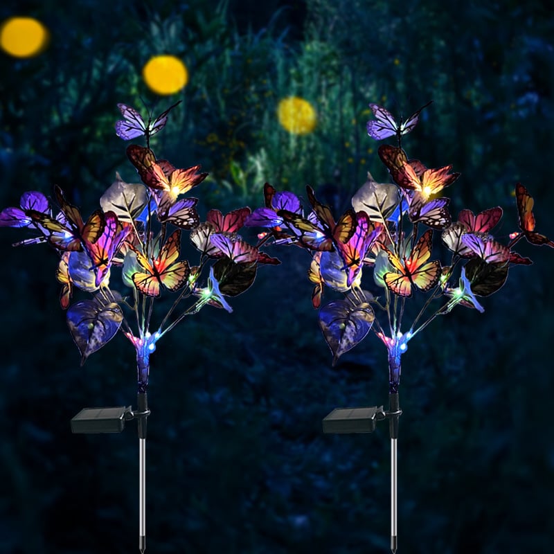 🔥Last Day Promotion 70% Off - Solar Outdoor Butterfly Lights
