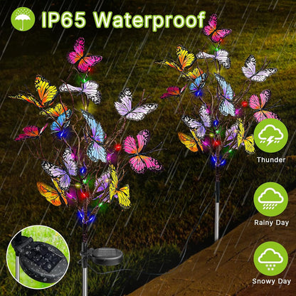 🔥Hot Sale- 49% OFF🦋Solar Outdoor Butterfly Lights💐