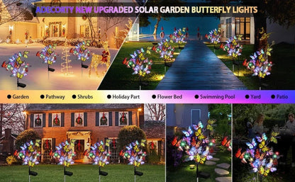 🔥Hot Sale- 49% OFF🦋Solar Outdoor Butterfly Lights💐