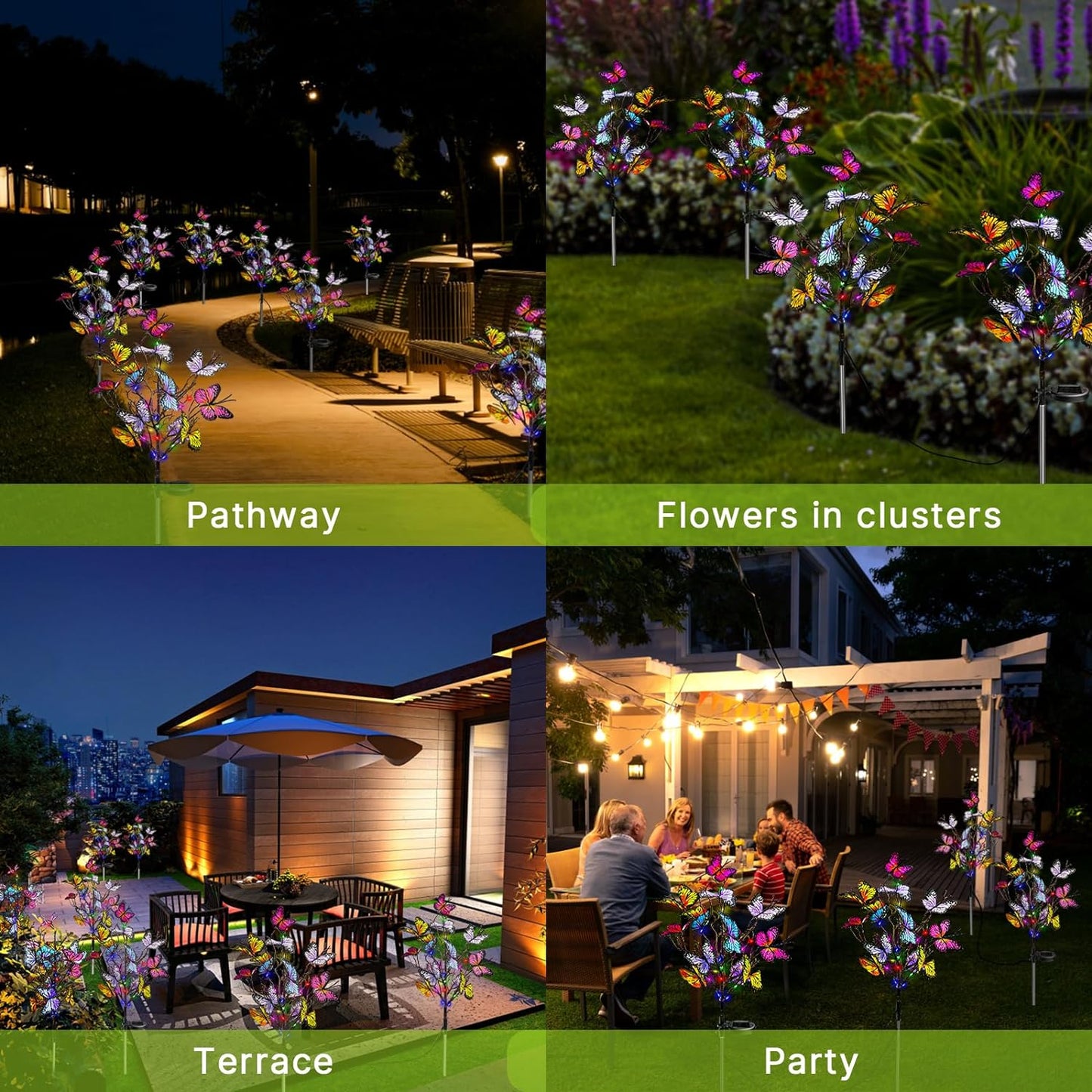 🔥Hot Sale- 49% OFF🦋Solar Outdoor Butterfly Lights💐