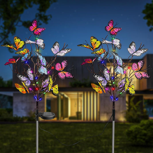 🔥Hot Sale- 49% OFF🦋Solar Outdoor Butterfly Lights💐