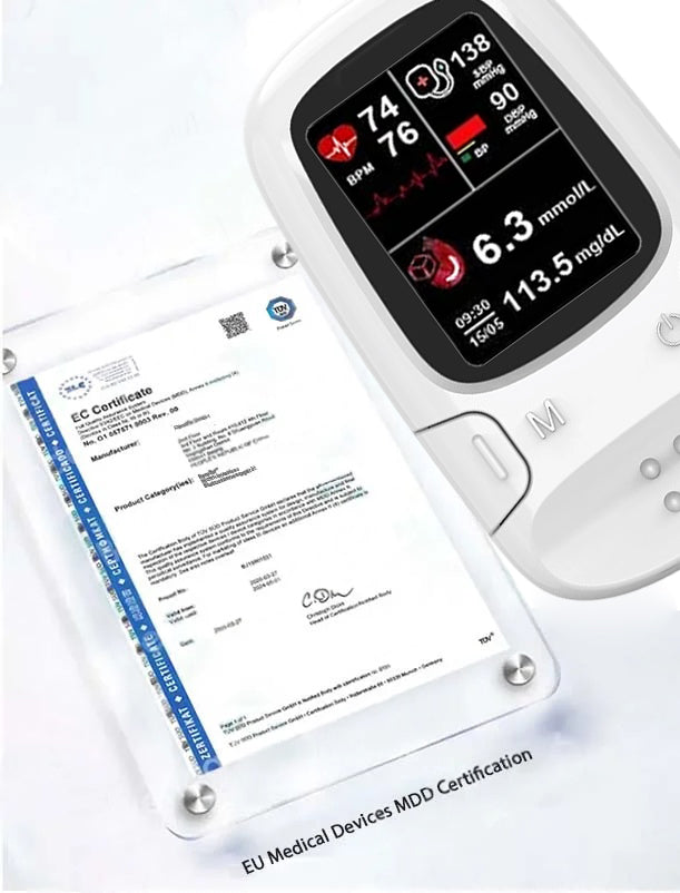 Develops Newly Launched Non-Invasive Smart Glucose Meter ✅made in the USA✅🔥Limited stock available!🔥
