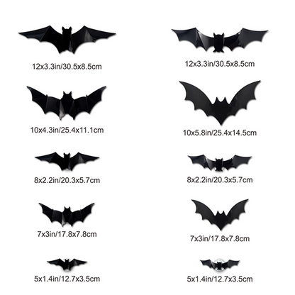 🦇Halloween 3D Bat LED Wall Light Decor